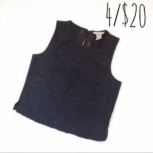 🌵4/$20🌵 H&M black lace blouse